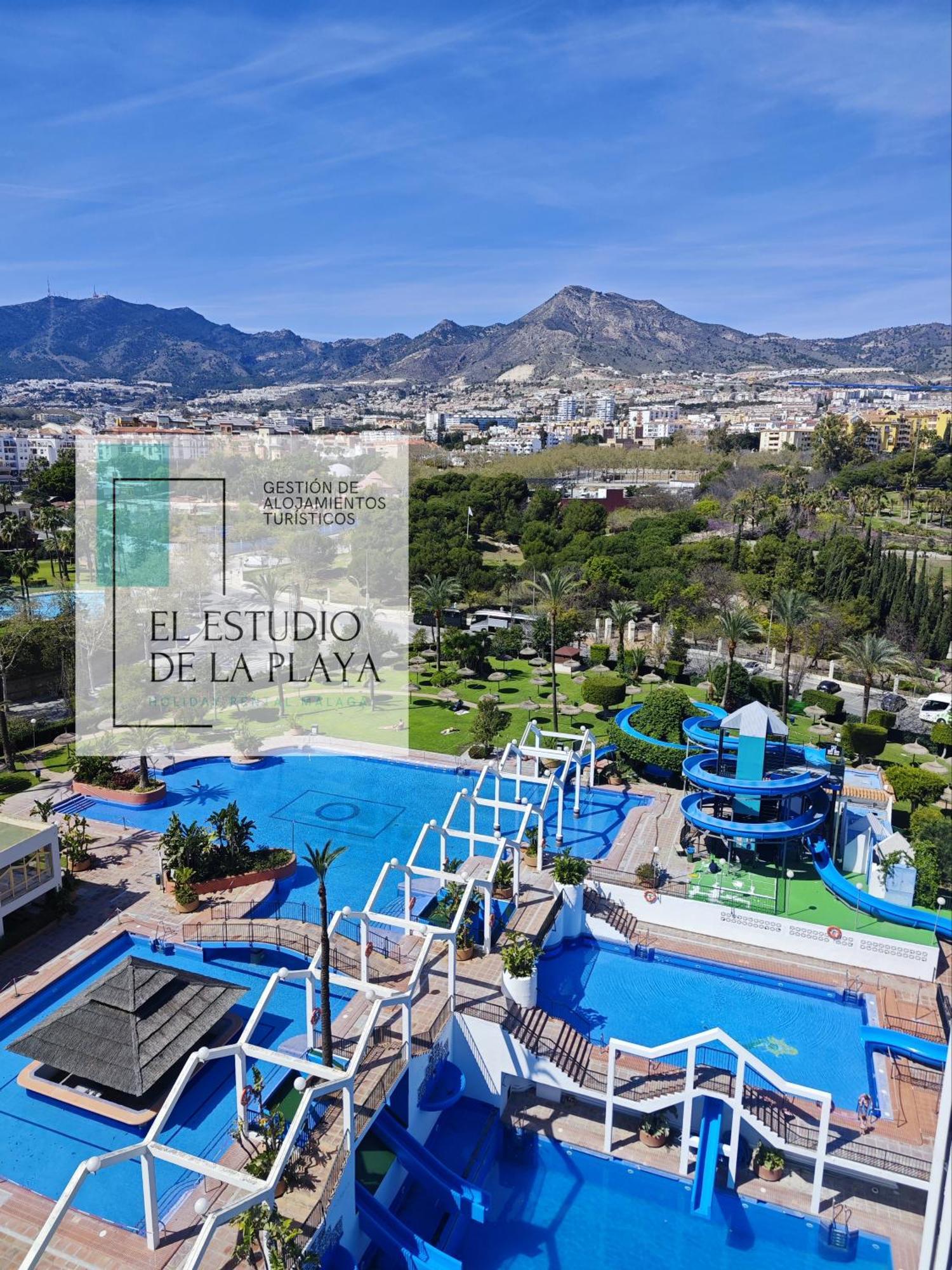 El Estudio De La Playa Benalbeach Vistas Al Mar Benalmádena Exterior photo