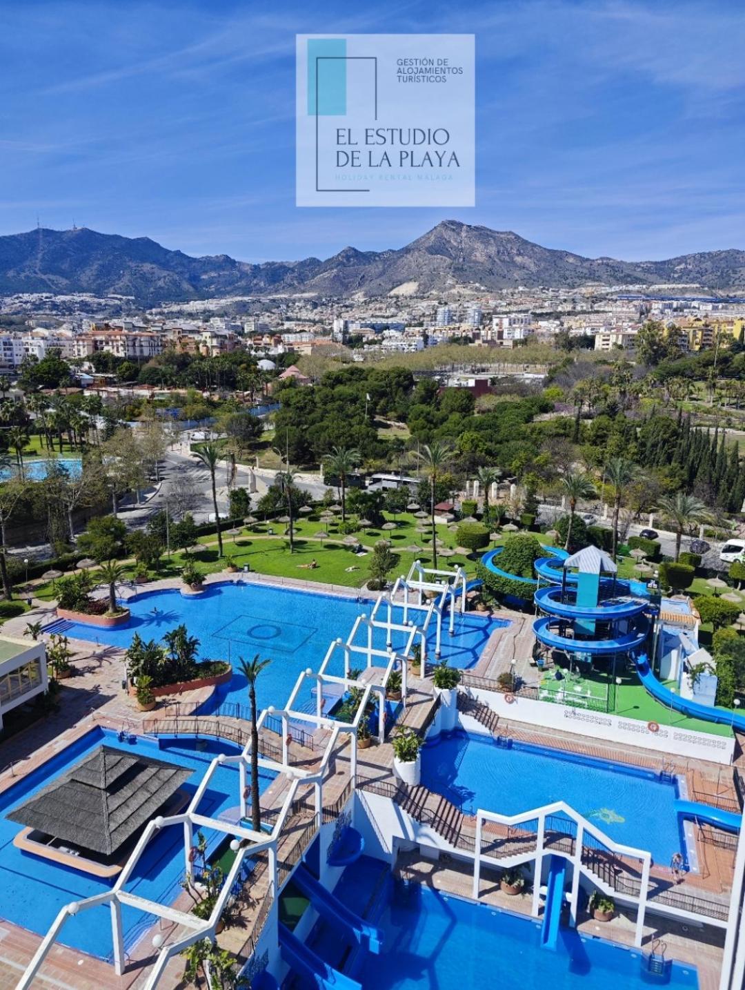 El Estudio De La Playa Benalbeach Vistas Al Mar Benalmádena Exterior photo